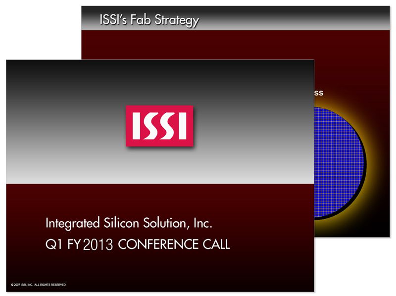 ISSI Shareholders Presentation